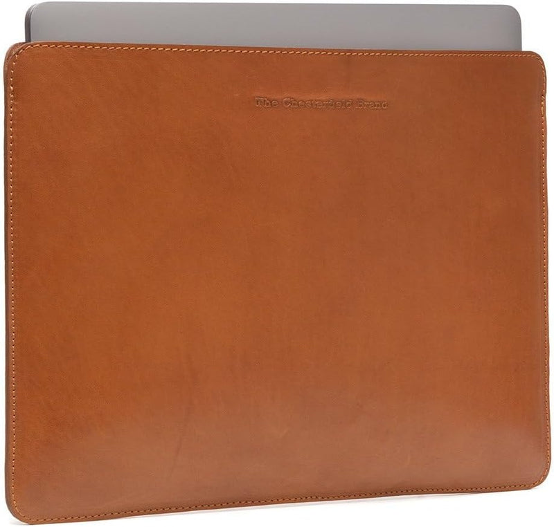 The Chesterfield Brand Wax Pull Up Marbella Laptophülle Leder 34,5 cm Laptopfach