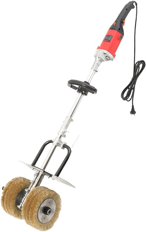 Bürstenschleifer 3580W, Leistungsstarker Walzenschleifer, Schleifmaschine für Aussenrenovierungen, 6