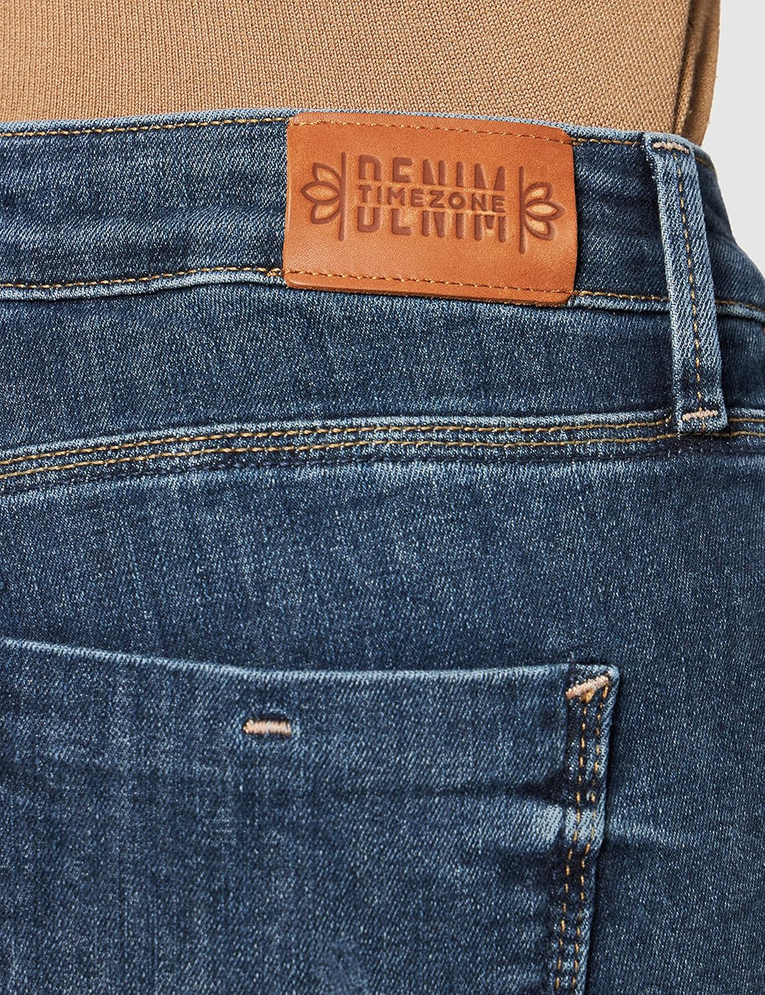 Timezone Damen Tight Aleenatz Womenshape Freizeithose 24W / 28L Lapis Blue Wash, 24W / 28L Lapis Blu