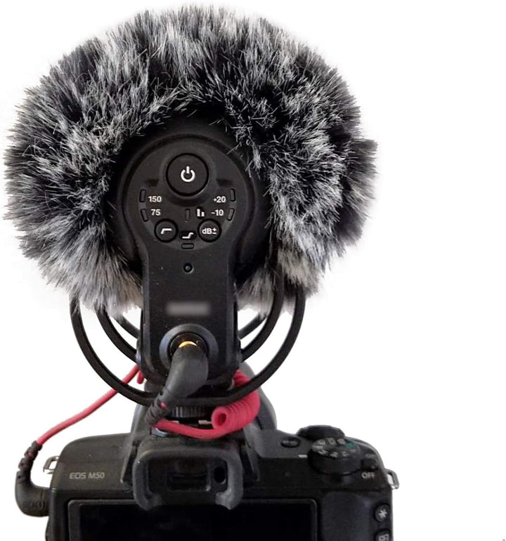 SUNMON Mic Furry Windschutzscheibe, VMP+ Deadcat Windschutzscheibe, kompatibel mit Rode VideoMic Pro