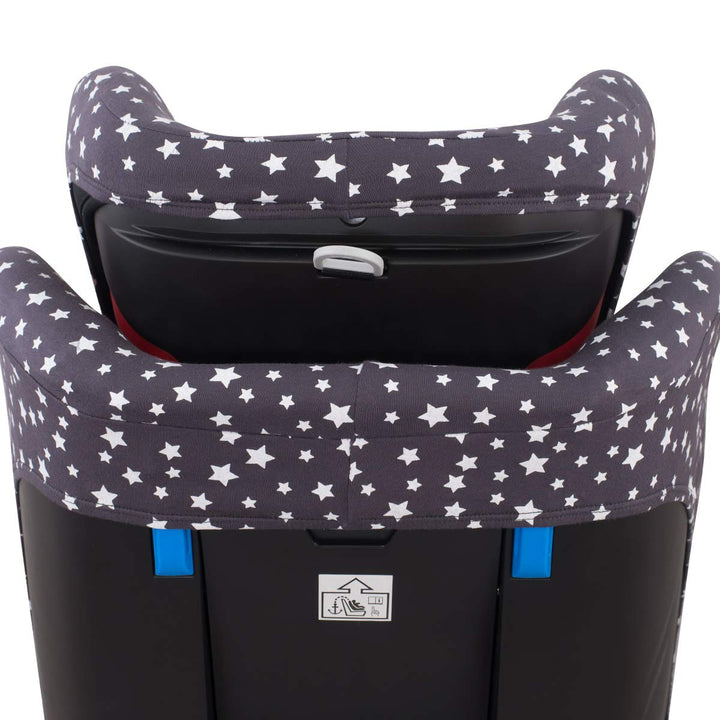JYOKO KIDS Bezug für Autositz kompatibel mit Kinderkraft Myway, aus Baumwolle (Winter Sky), Winter S