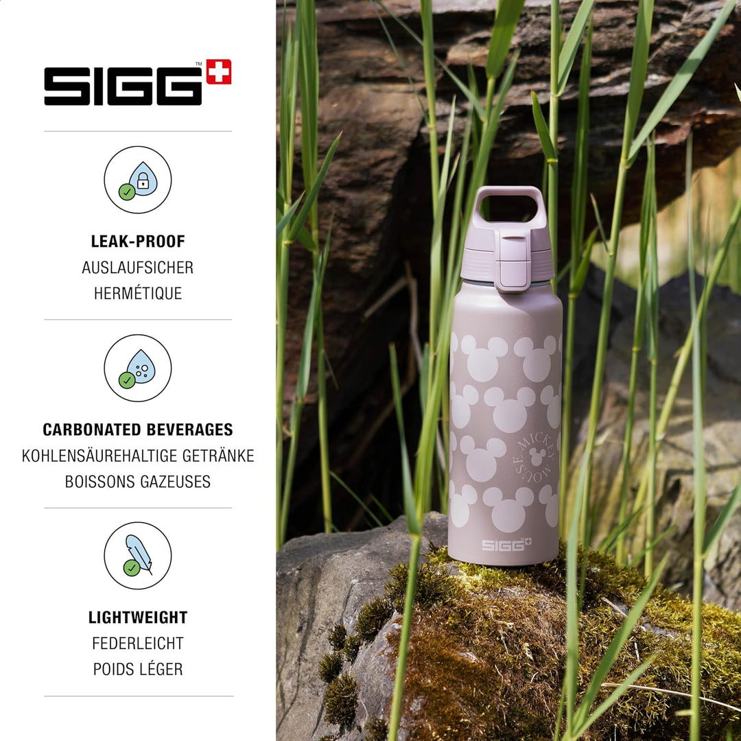 Sigg - Alu Trinkflasche - WMB ONE - Made in Switzerland - ClimatePartner Zertifiziert - Kohlensäure