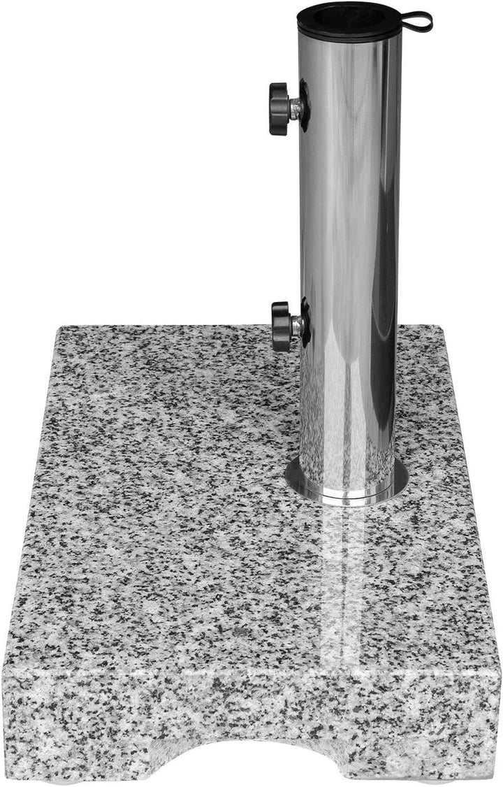 anndora Sonnenschirmständer Granit 25 kg hellgrau Balkonständer max. 48mm Stamm, hellgrau