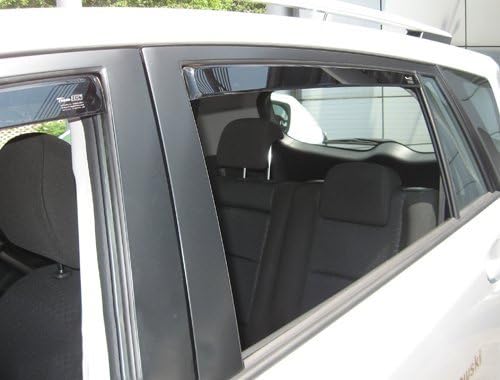 Heko Towequipe HEKO-15225, Windabweiser für Ford Focus, fünftürig, ab Liftback 2004, 2 Stück