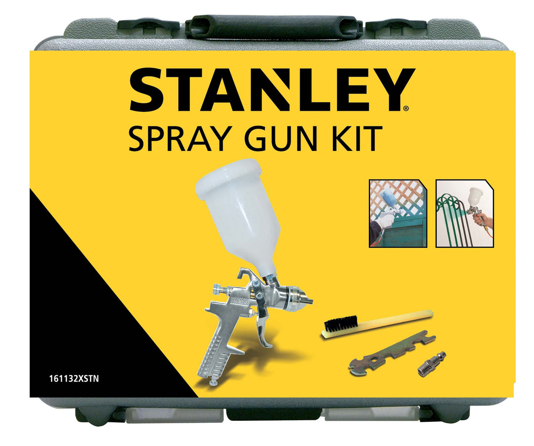 Stanley Zubehör für Luftkompressoren Spray Gun Kit nylon, 161132XSTN, 161132XSTN