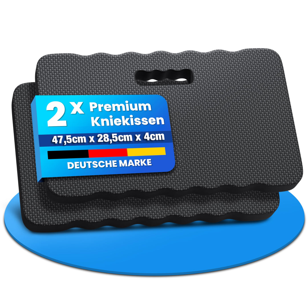 NTG Kniekissen 40 mm – Extra Dicke Knieunterlage aus Hochdichtem Schaumstoff Knieschoner für Garten,