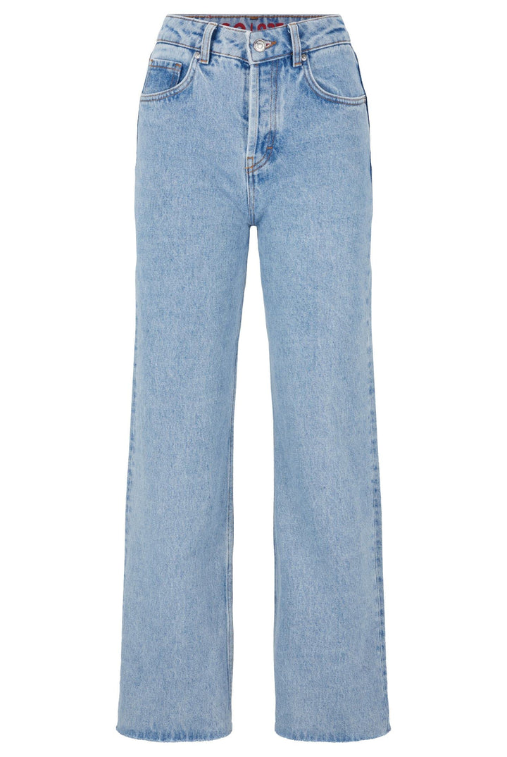 HUGO Damen Pants 27W / 34L Blau, 27W / 34L Blau