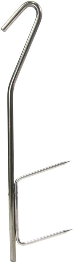 Croch 20 Stück Räucherhaken für Fisch und Fleisch, Räucherhaken