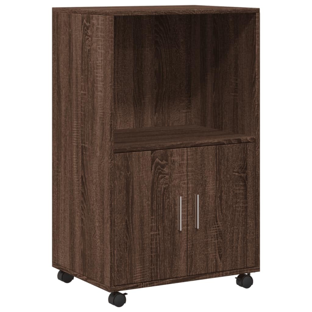 vidaXL Rollschrank, Büroschrank mit Stauraum, Aktenschrank für Wohnzimmer Büro, Bürocontainer Schran