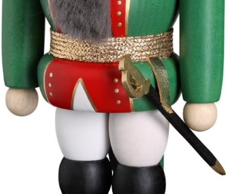 Seiffener Volkskunst Nussknacker General 20 cm Original Erzgebirge (20 cm), 20 cm