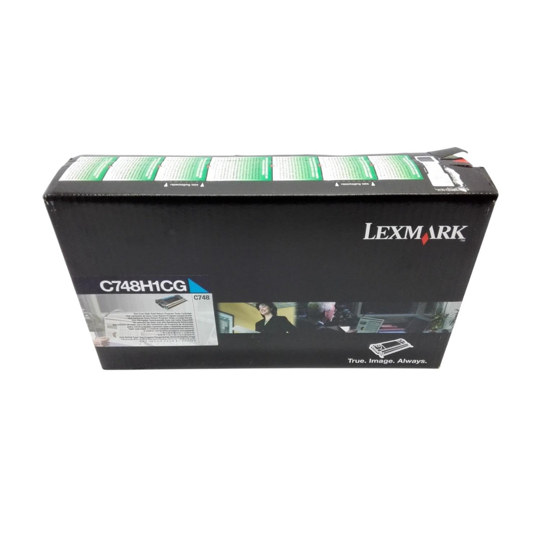 Lexmark C748H1CG - C748 Cyan HY Return Cartridge