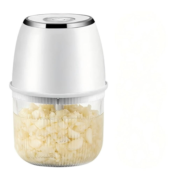 Zerkleinerer Küche Elektrisch Mini Zwiebelschneider - 350ml Multizerkleinerer Kabelloser USB-Aufladu