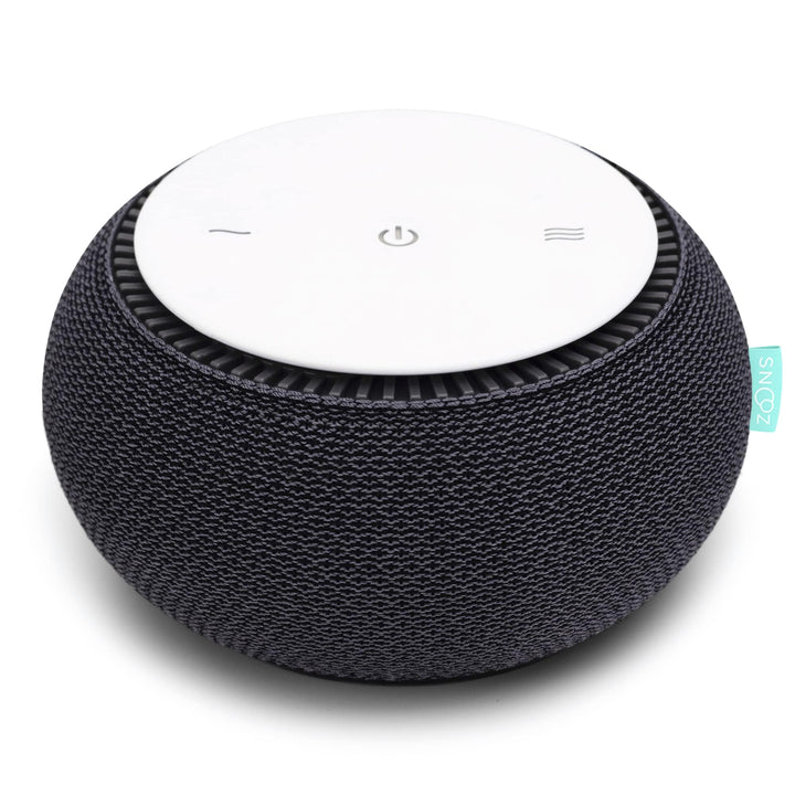 Snooz Sound-Maschine mit weissem Rauschen, echter Ventilator im Inneren für nicht störende weisse Ge