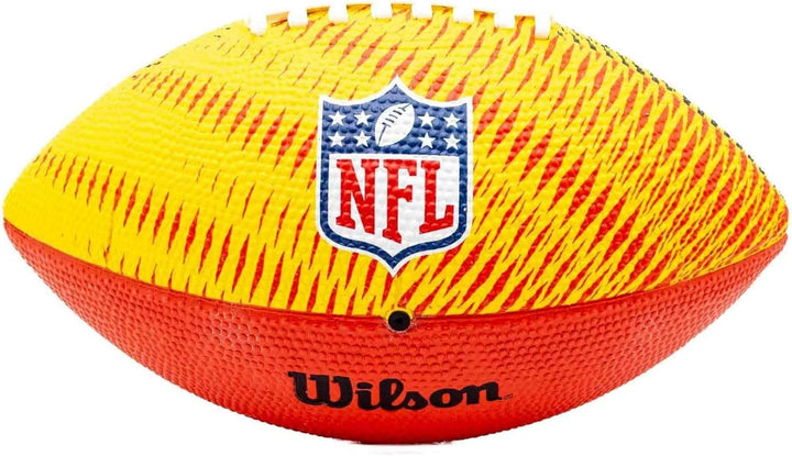 Wilson NFL Germany Games Tailgate Football, Gekörntes Design mit robusten Nähten, Fachmännisch gefer