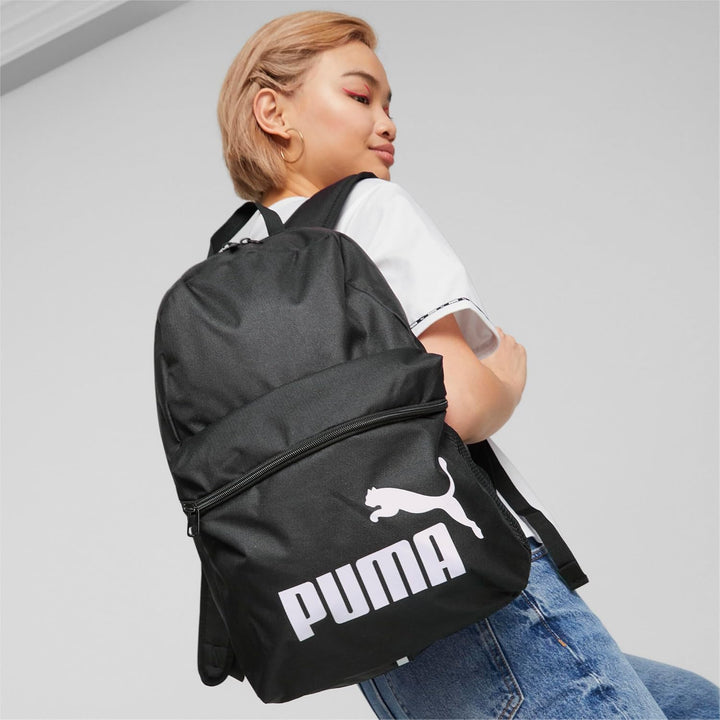 PUMA Unisex Kinder Phase Backpack Ii Rucksack (1er Pack) Einheitsgrösse Puma Black, Einheitsgrö