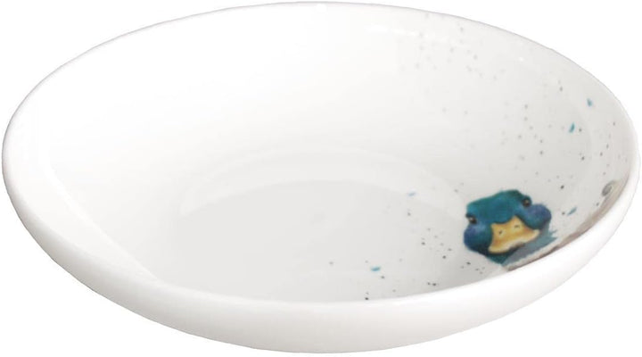 440s Wrendale Designs Porzellan-Pastateller Ente ca 22cm D Royal Worcester tiefer Suppen-Teller mit