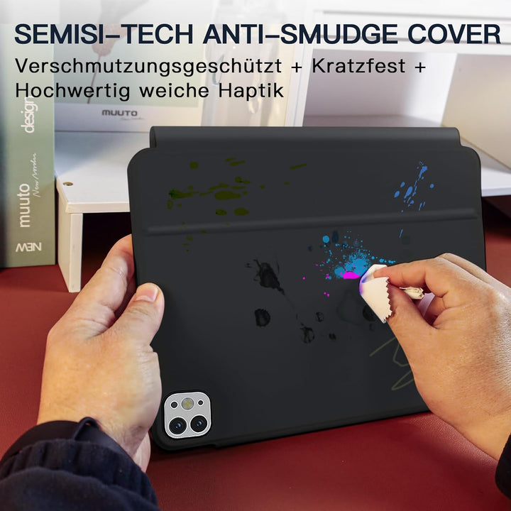RAYMCRAFT für iPad Air 11 Zoll (M4/M3/M2) &amp; iPad Pro 11 Zoll (4./3./2./1. Gen.) Hülle mit Tastatur,