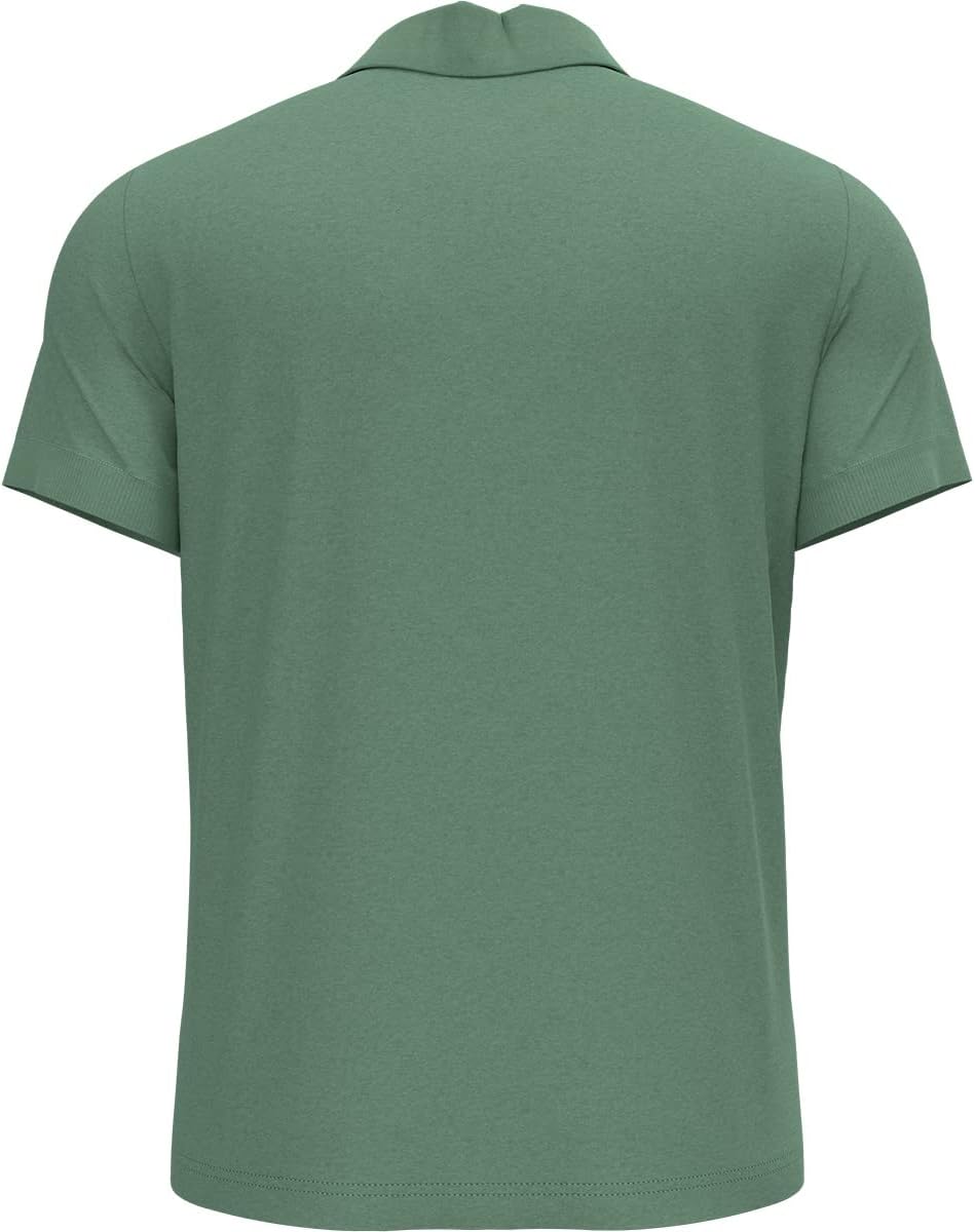 Odlo Herren Nikko_550312 Kurzarm Polo Shirt L Myrtle Melange, L Myrtle Melange