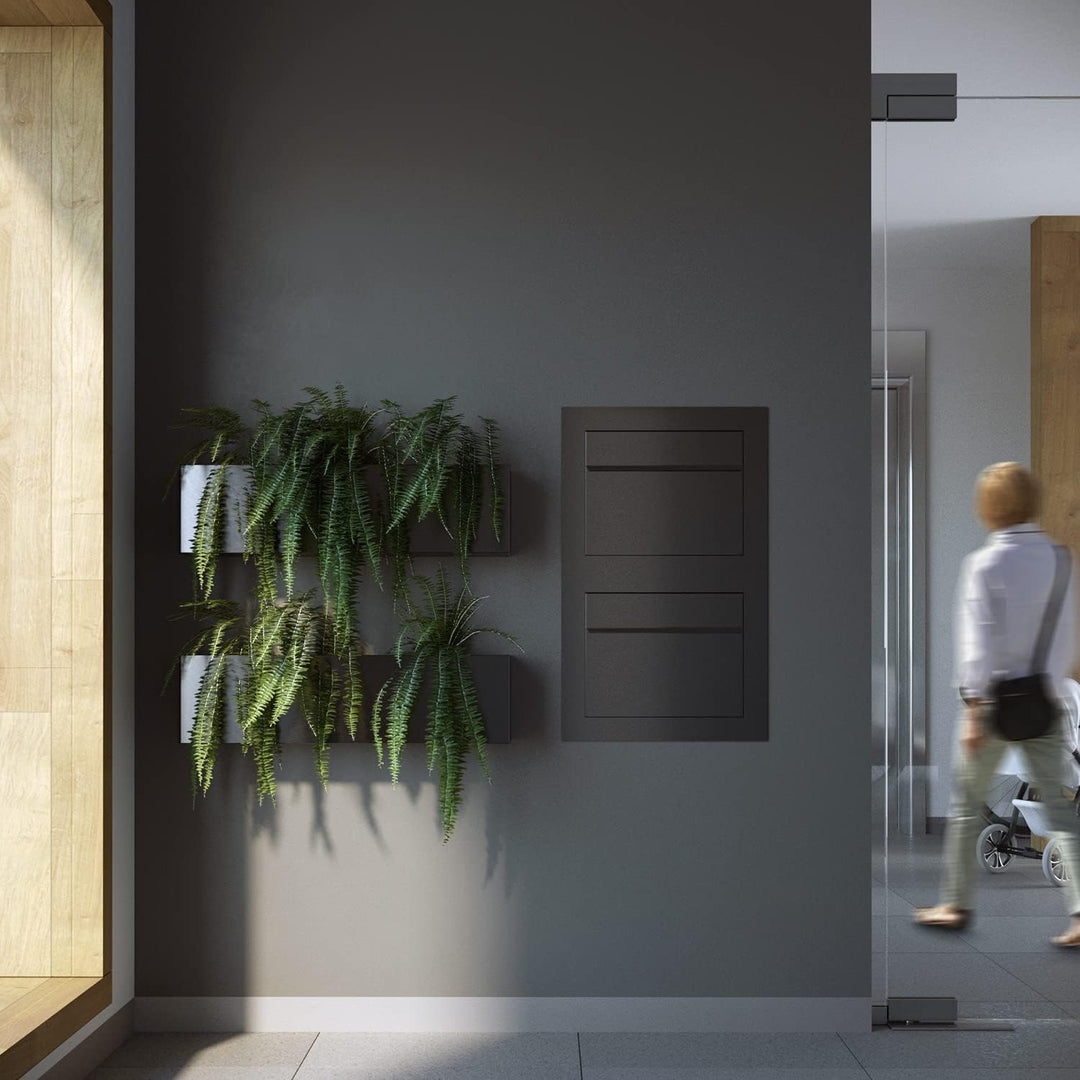 Unterputz Briefkasten - Einbaubriefkasten Sora for Two in Rost