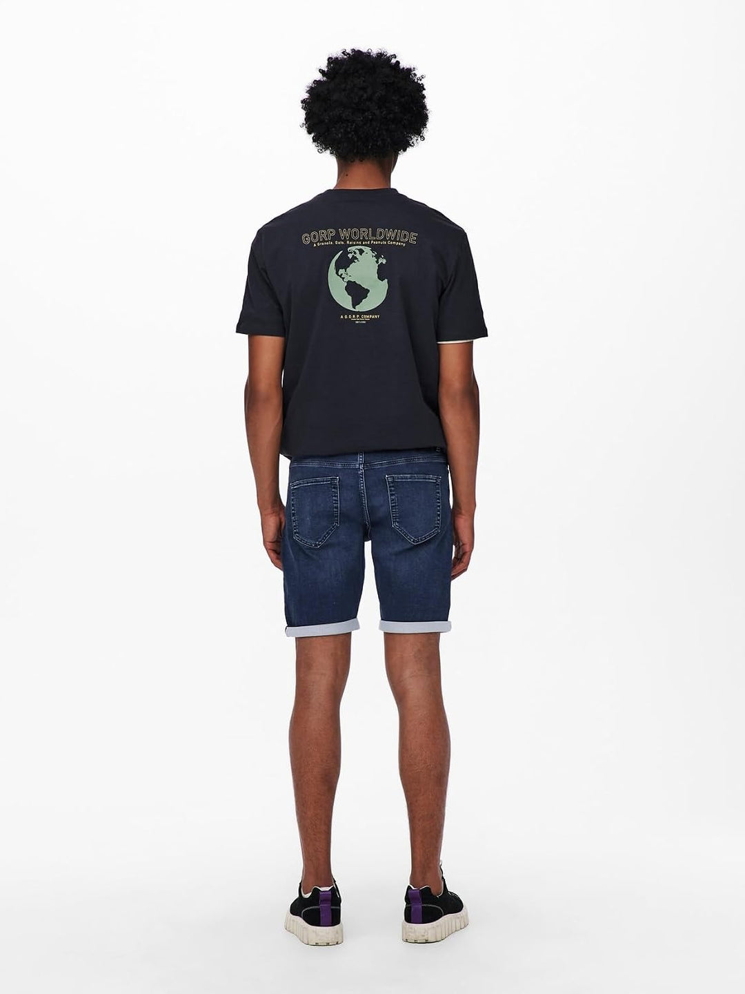 ONLY &amp; SONS Herren Jeans-Shorts, M