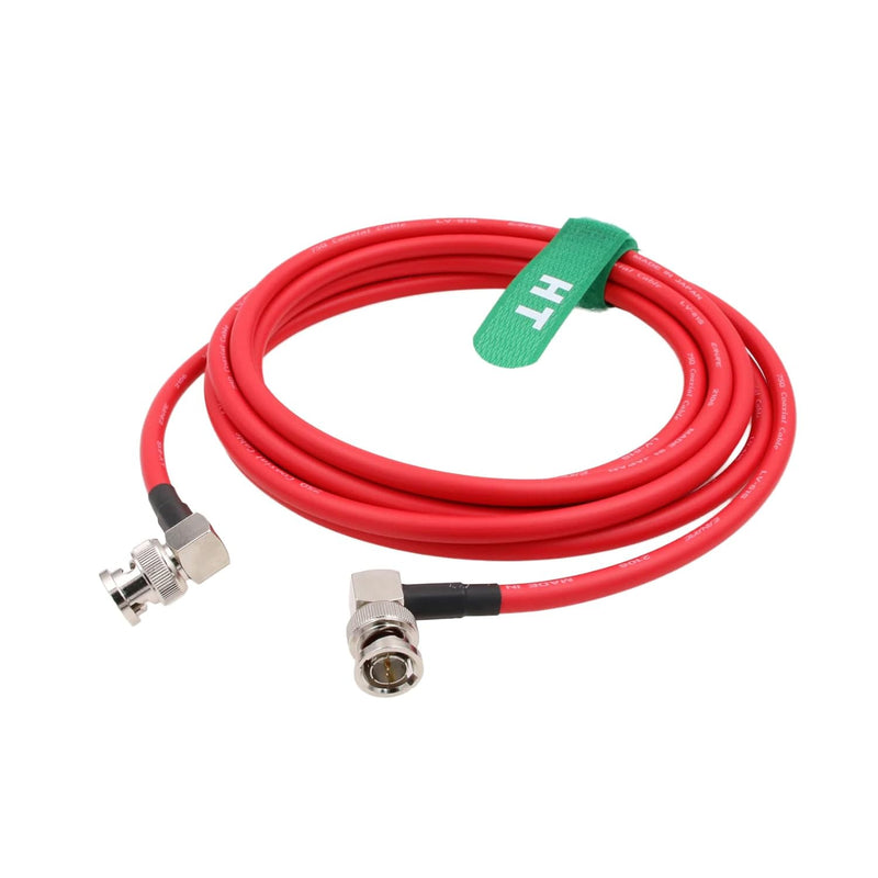 HangTon 12G 3G HD SDI Raw 4K 60fps Video Kabel Rechtwinklig BNC Canare LV-61S 75 ohm Koaxial Geschir