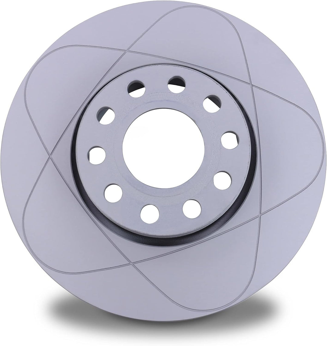 ATE Bremsenset Vorderachse inkl. Power Disc Bremsscheiben Vorne Ø 288 mm Belüftet und Ceramic Bremsb