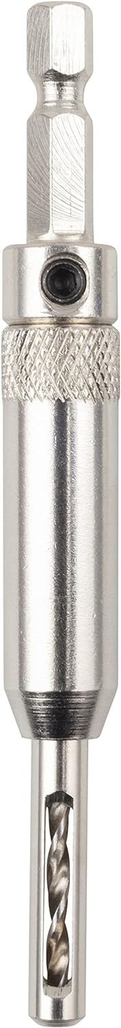 wolfcraft Scharnierloch-Set 4655000 Zur einfachen Installation von Topfscharnieren, 26 mm türkis, 26