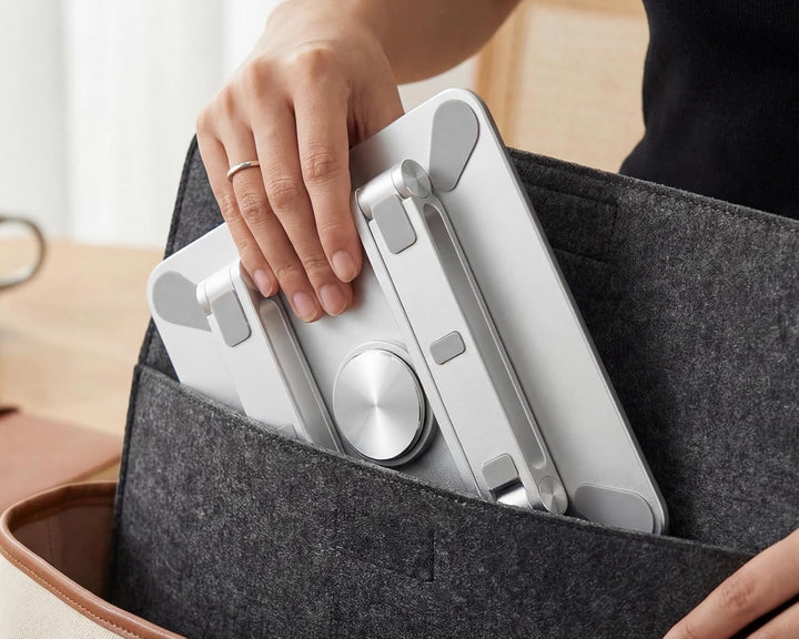 360° Drehbarer Laptop- und Tablet-Ständer – faltbar, höhenverstellbar, für 11"–17" Geräte 360° drehb