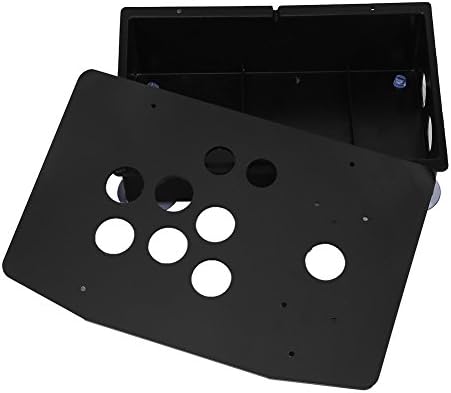 Hztyyier DIY Panel Acryl Geneigt + Joystick Fall Ersatz für Spiel, Acryl Panel und Fall DIY Set Kits