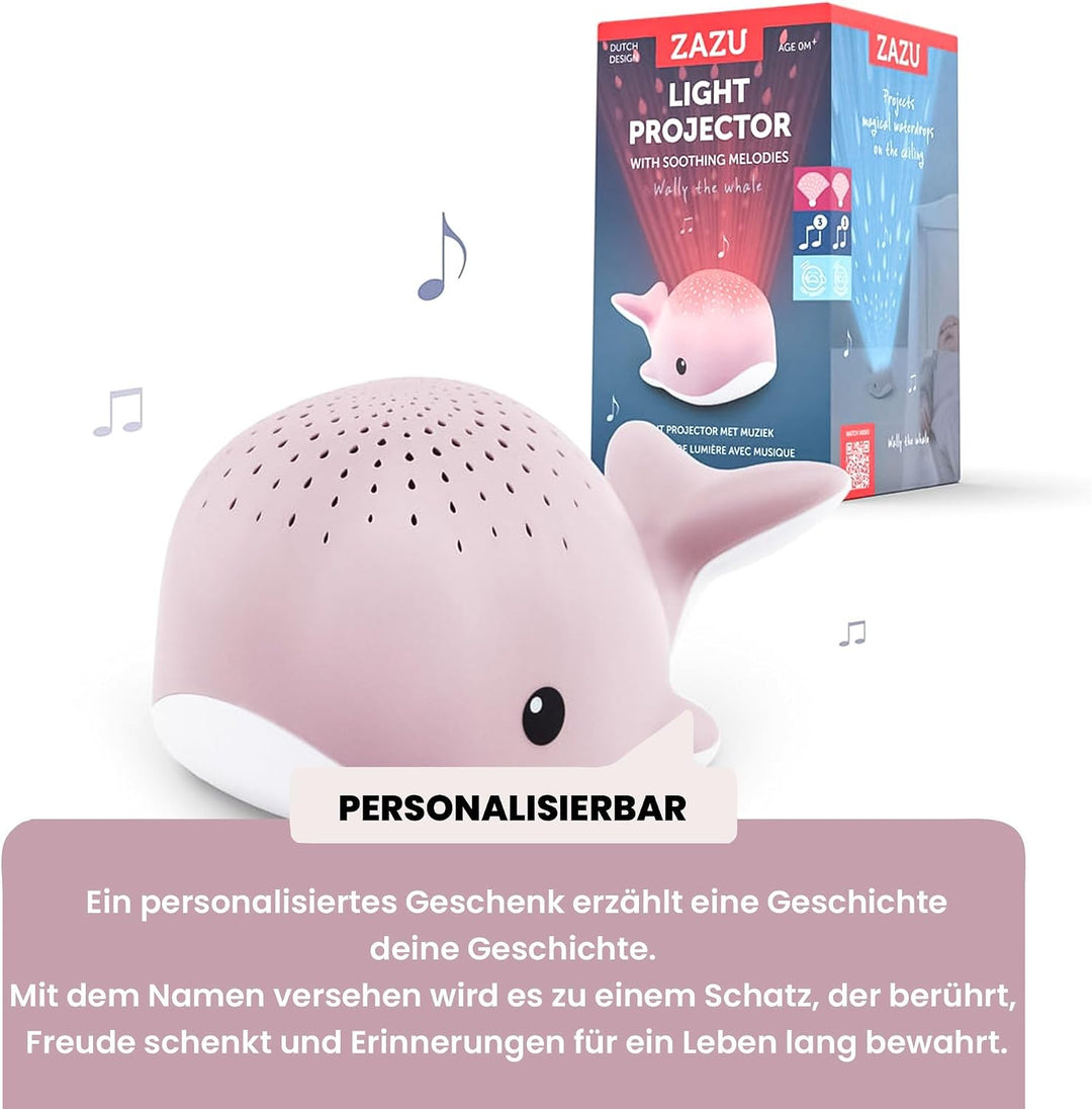 Personalisierbarer Wally Sternenhimmel Projektor Rosa – Sternenlicht Projektor Meeres-Wasserprojekti