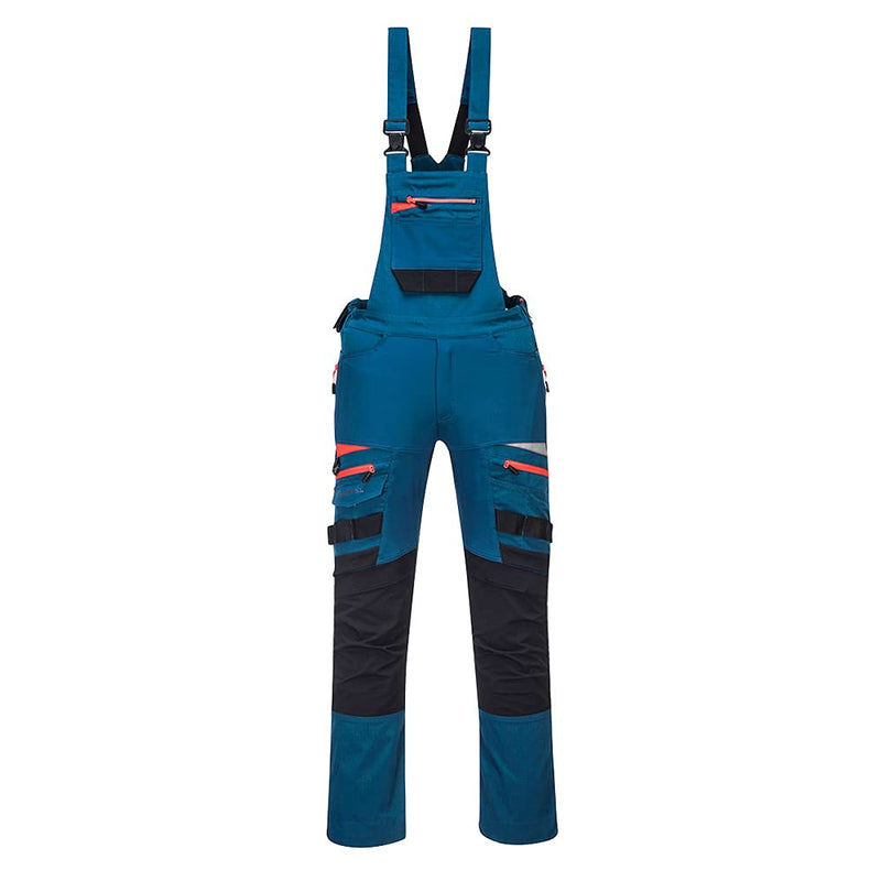 Portwest DX4 Latzhose, Grösse: XL, Farbe: Metro Blau, DX441MBRXL Metro Blue XL, Metro Blue XL