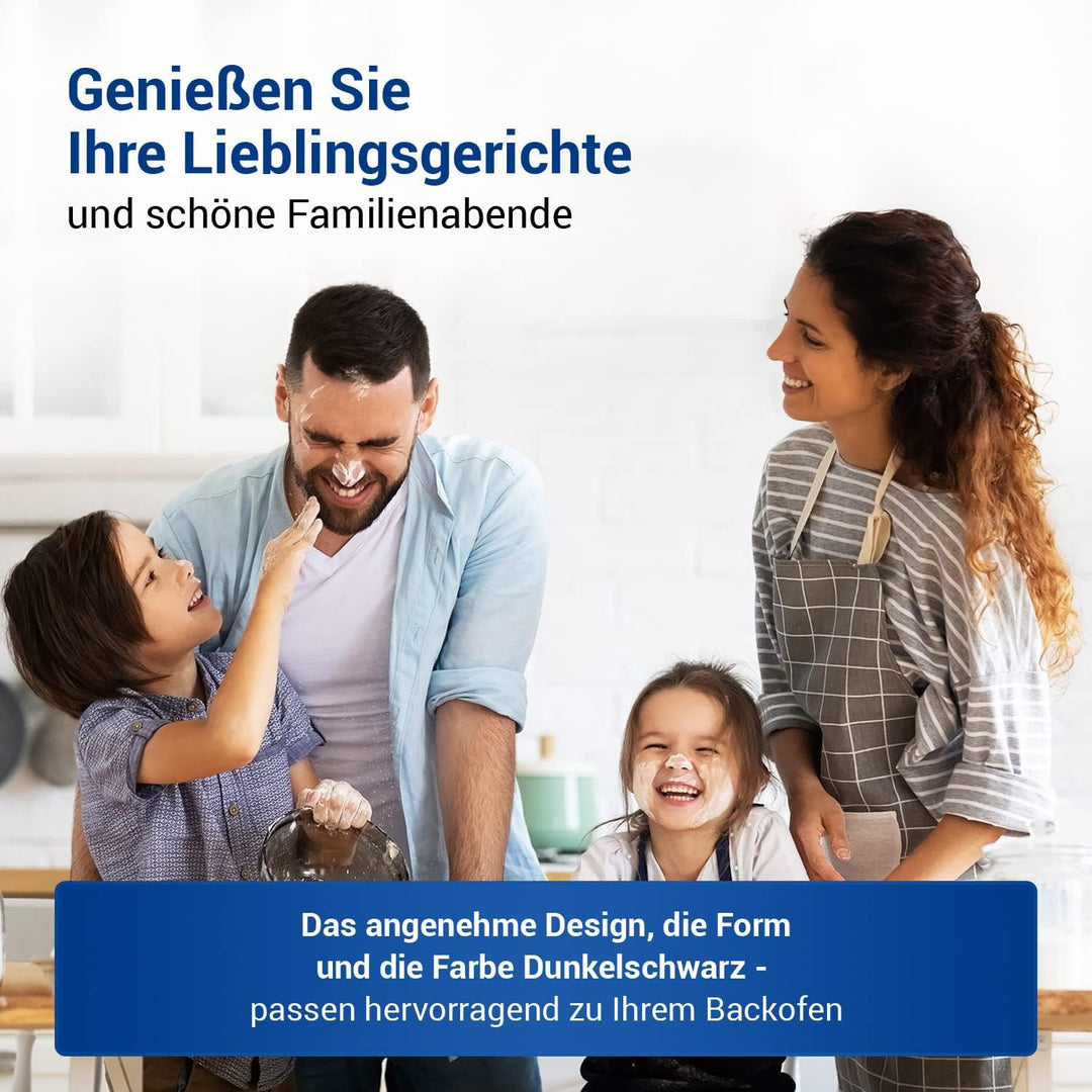 VIOKS Backblech Emailliert Backofen Ersatz für Whirlpоol 481010657929, Backblech