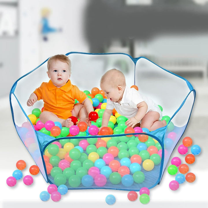 Ball Pit Pool Für Kinder Faltbares Spielzelt Mit 500 Ocean Bällen 120x120cm Leicht Aufbaubar Für Ind