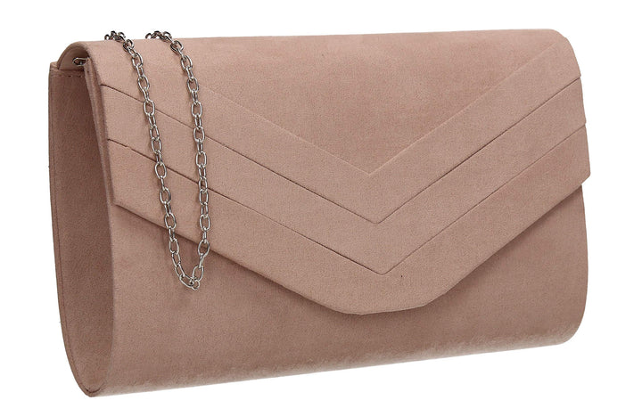 SwankySwans Damen Samantha Clutch Nude, Nude