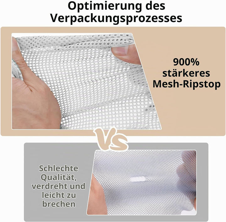 Kompressionspackwürfel für Koffer, 8 Stück erweiterbare Reisepackwürfel für Rucksack, ultraleichte R