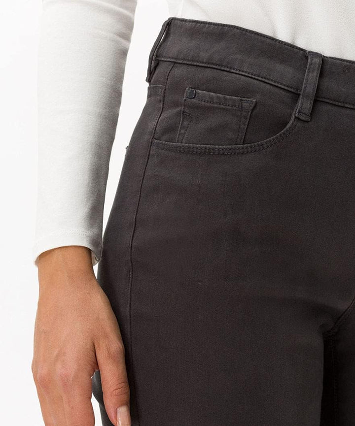 BRAX Damen Style Mary Winter Dream Hose 44W / 30L Grau, 44W / 30L Grau