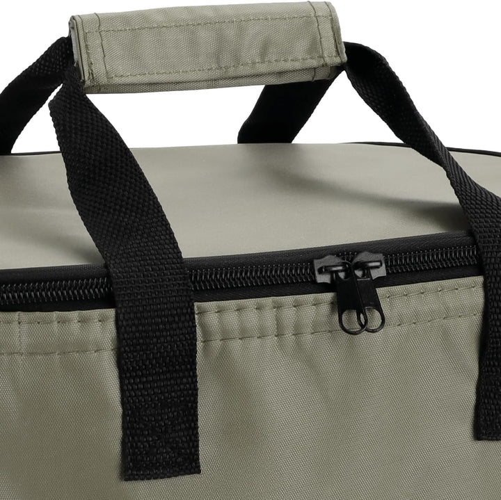 com-four® Kühltasche - Klassische Faltbare Thermo-Kühlbox - Isoliertasche für Picknick, Camping, Out