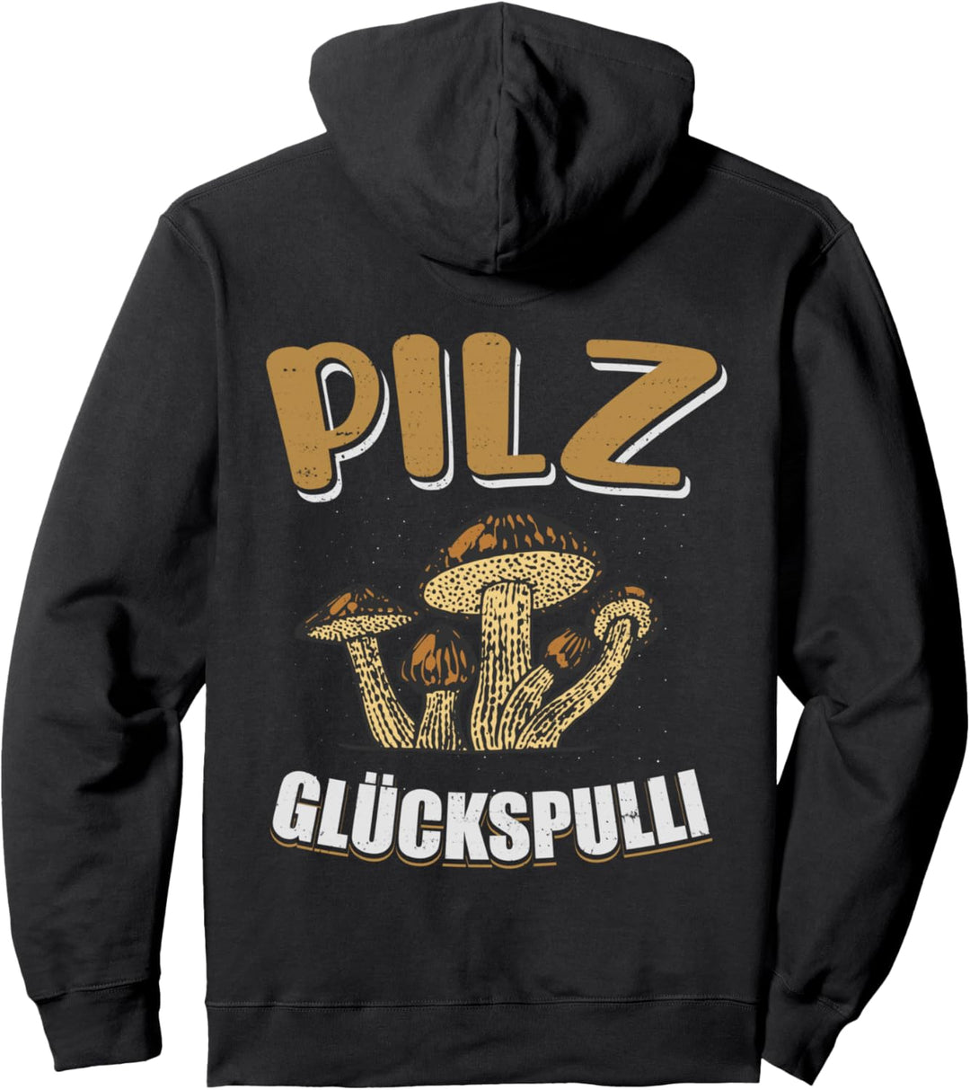 Pilzsammler Glück Pilze Sammeln Pilzjäger Pilzbuch Geschenk Pullover Hoodie