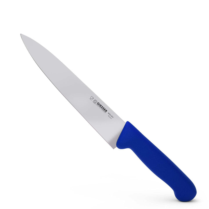 Giesser seit 1776 - Made in Germany - Tranchiermesser blau, Basic Blue, Klinge 20 cm, rutschfest, sc