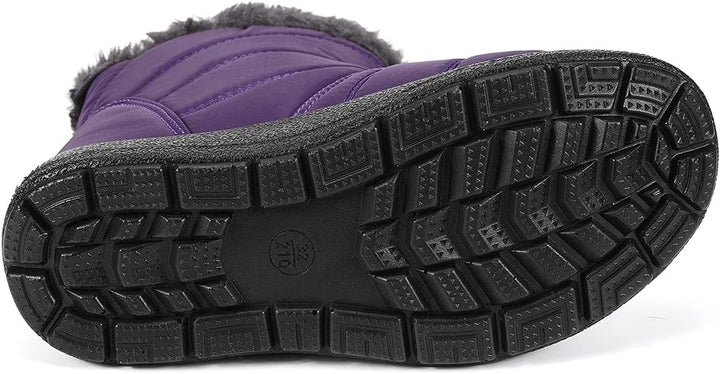 Gaatpot Kinder Winterschuhe Jungen Mädchen Winterstiefel Schneestiefel Wasserdicht Warm gefütterte S