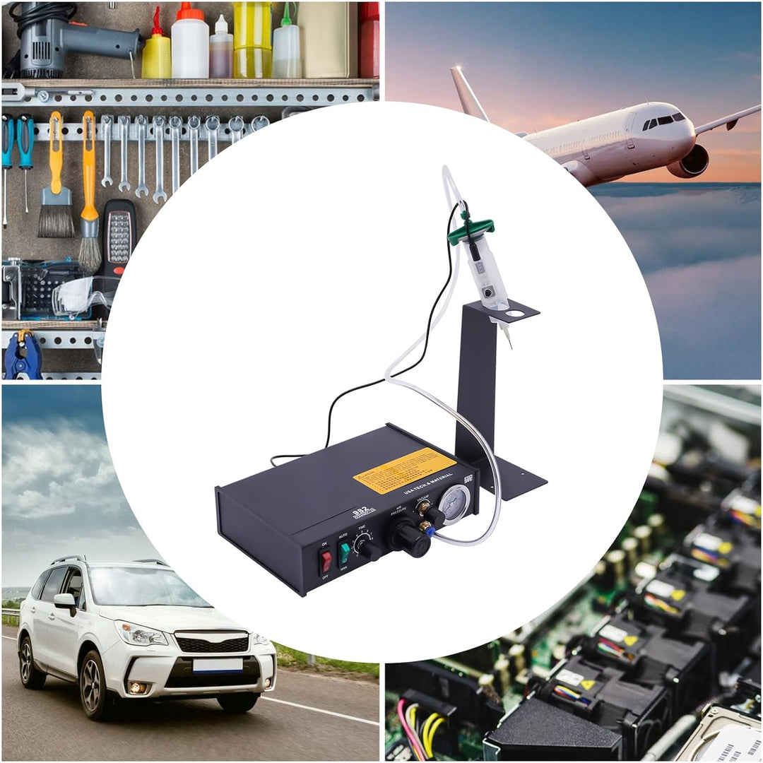 Semi-Automatic Glue Dispenser Machine Glue Dropper Solder Paste Controller Präzises Tropfen, Für Ver
