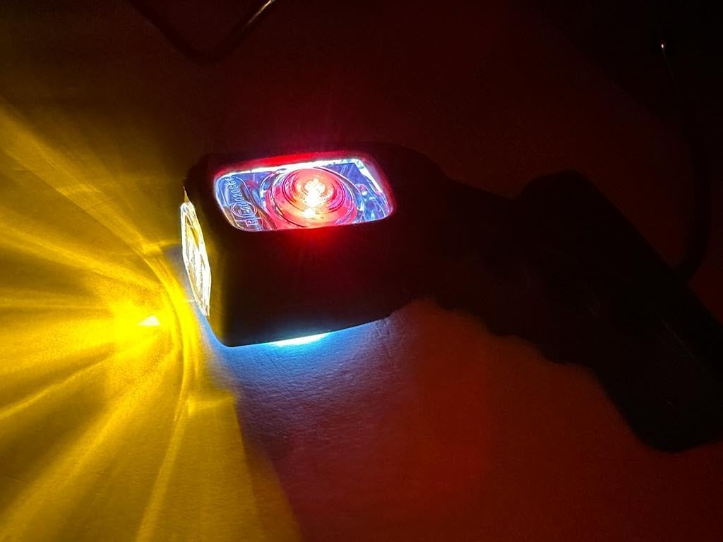Anhängerbeleuchtung SET LED Rückleuchten Umrissleuchten Kennzeichenbeleuchtung Kabel 9,6m 13 polig f