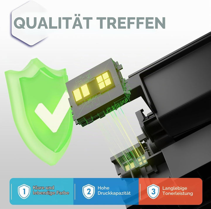 207X 207A Toner Ersatz Kompatible für HP 207X 207A Color Laserjet Pro MFP M283fdw M255dw M282nw M283