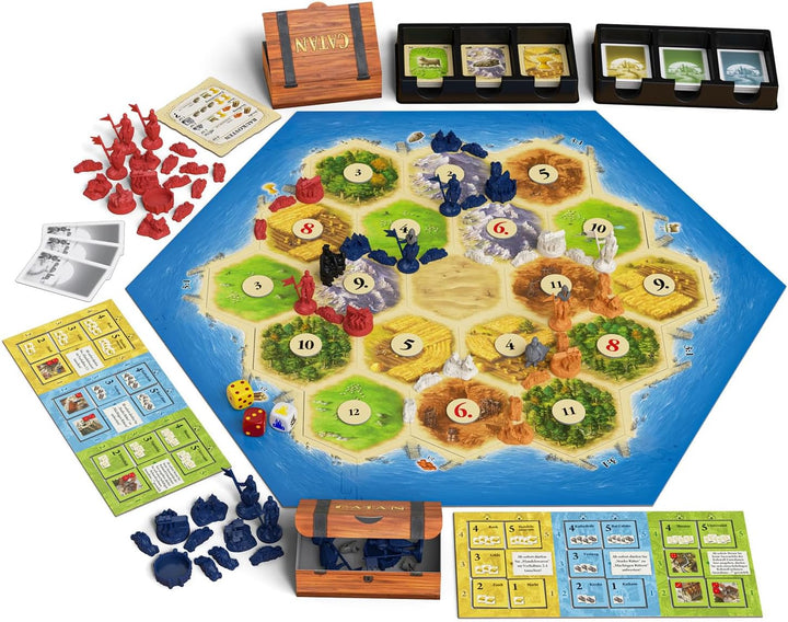 KOSMOS Catan - Städte &amp; Ritter, Erweiterung zu Catan - Das Spiel | Brettspiel für 3-4 Personen ab 12