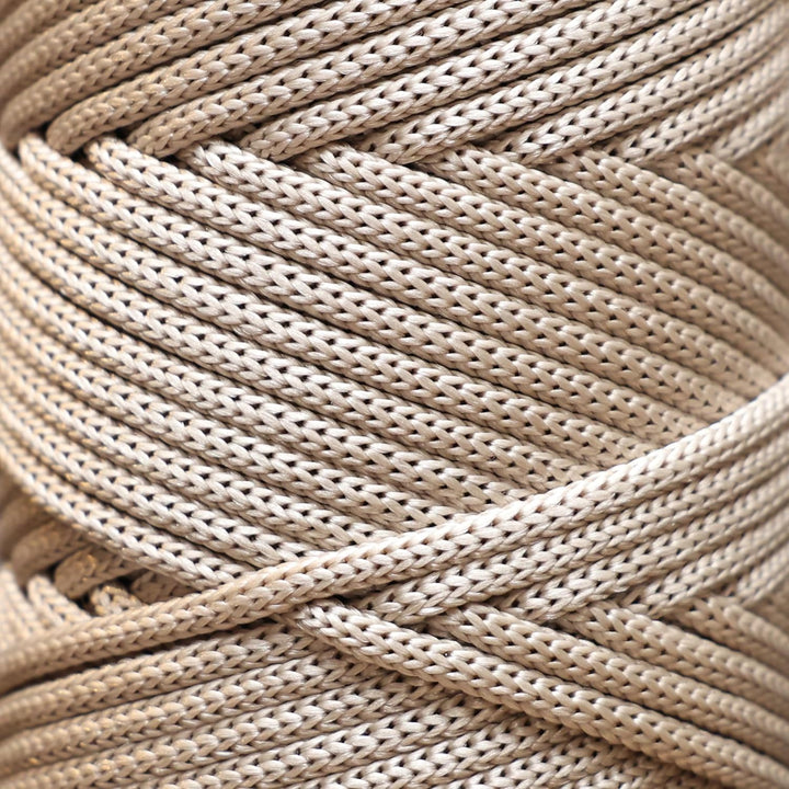 Makromecity Makramee Garn 5mm x 95m Premium Polyester Makramee Schnur Polypropylene Yarn Basteln für