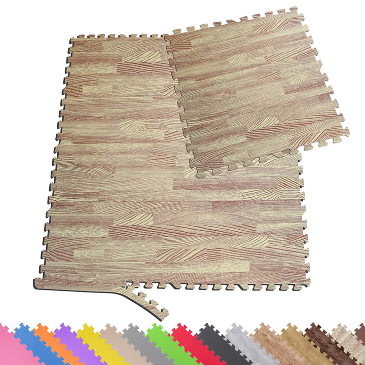 Sporttrend 24® 24 Schutzmatten ohne Randstücke Set Farbwahl 60x60x1cm | 8,64qm | Bodenschutzmatte Sp