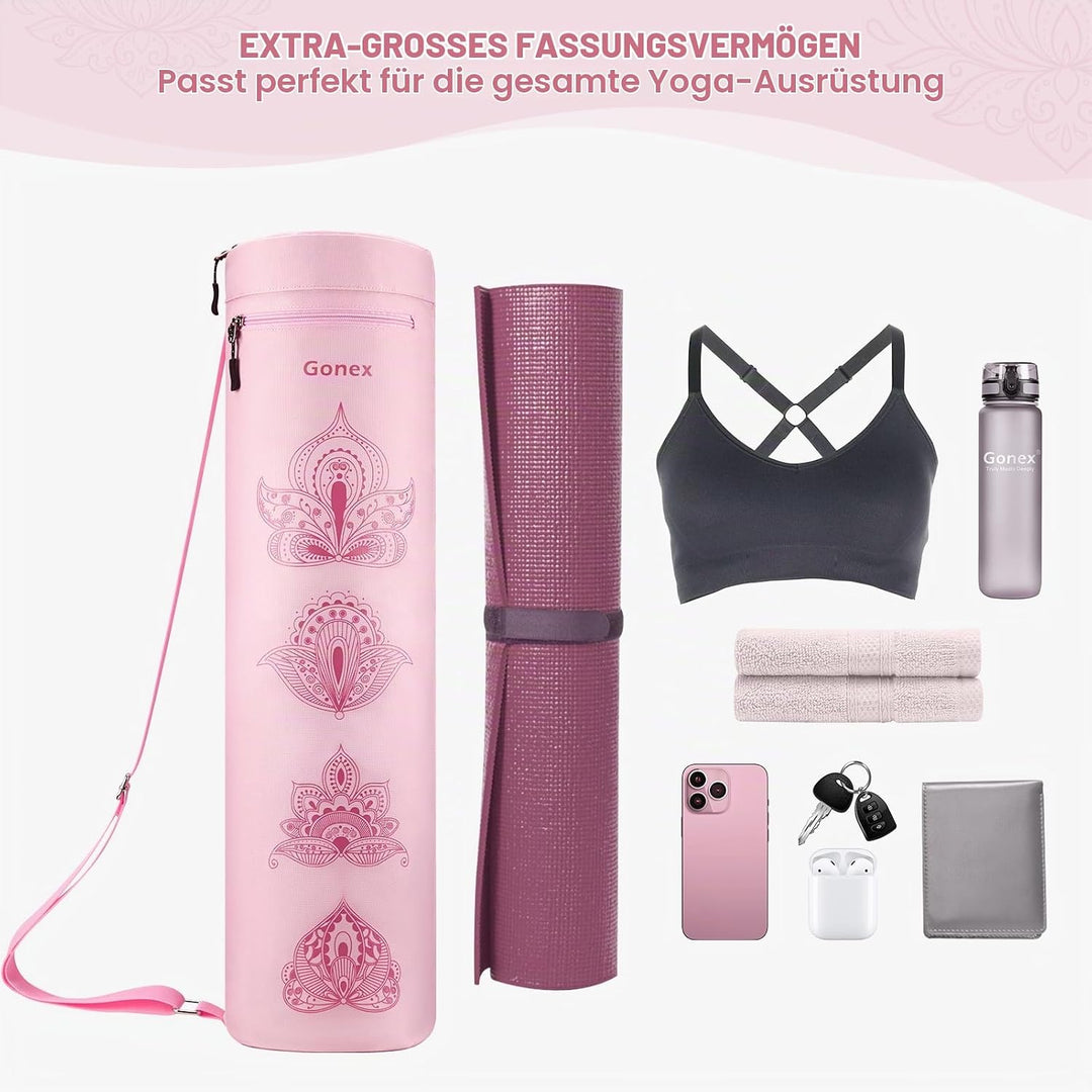 Gonex Yogatasche, Yogamatte Tasche Durchgehender Reissverschluss für Robuste wasserdichte Yogamatten