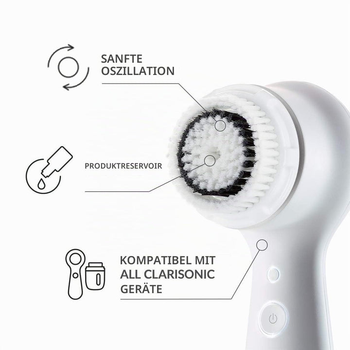 Evetree Sensitive Gesichtsreinigungsbürstenkopf, kompatibel mit Clarisonic Mia 1, Mia 2, Mia Fit, Al