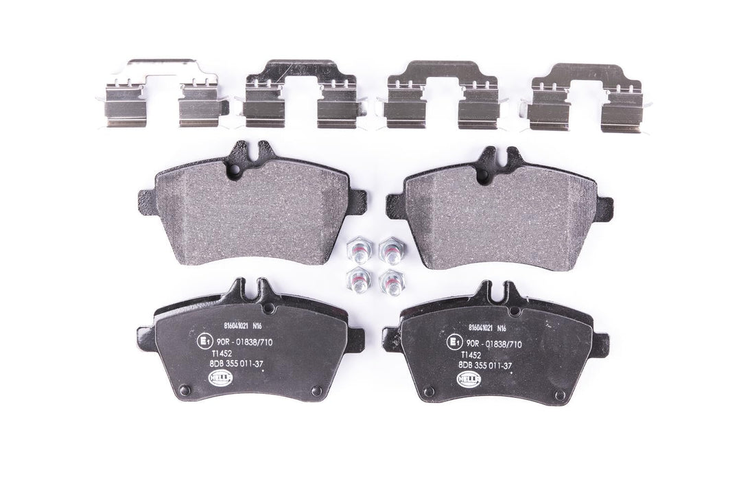 HELLA PAGID 8DB 355 011-371 Bremsbelagsatz - T1452 - Dicke/Stärke: 19mm - Bremssystem: Lucas - für V