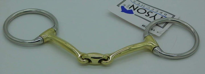 Olivenkopfgebiss Eggbut Olivenkof Gebiss 1 cm SCHMAL doppelt bebrochen anatomisch 12,5 13,5 14,5 15,